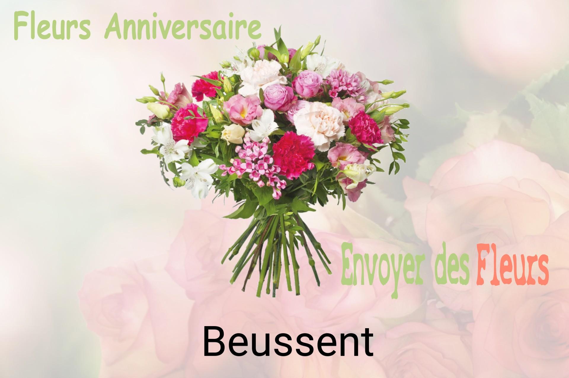 Bouquet de fleurs d’anniversaire livré à Beussent